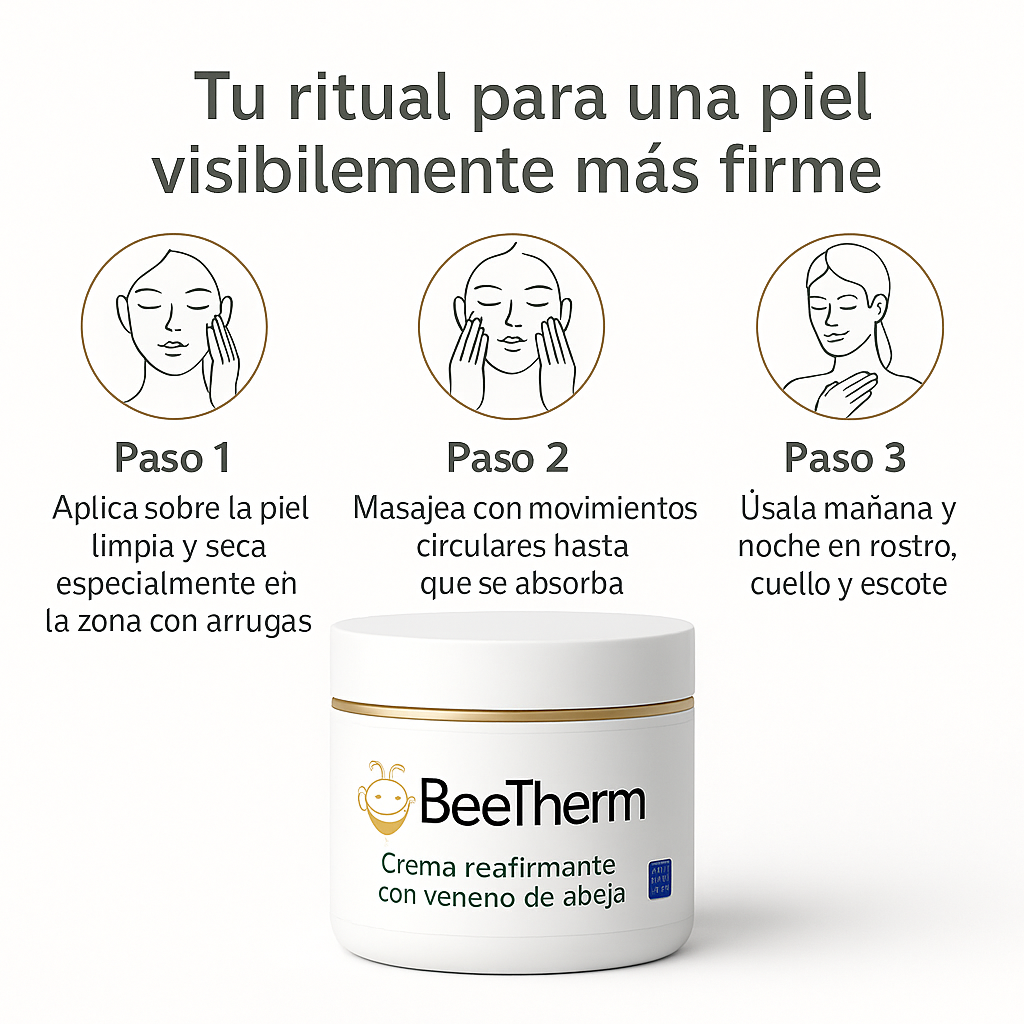 BeeTherm™ - Crema Reafirmante Con Veneno de Abeja