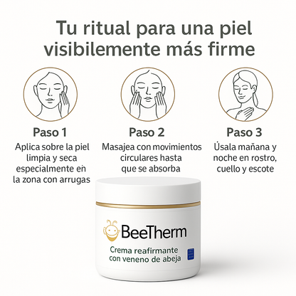BeeTherm™ - Crema Reafirmante Con Veneno de Abeja